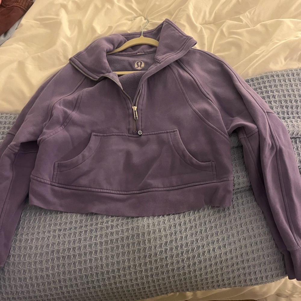 lululemon athletica Lavender Half-Zip Hoodie